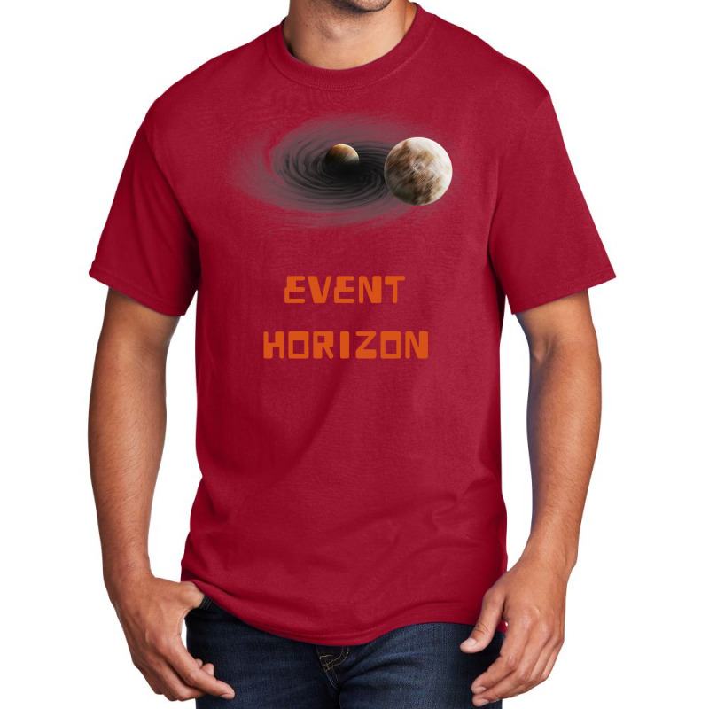 Event Horizon Space Black Hole Hippie Basic T-shirt by egozkkarens | Artistshot