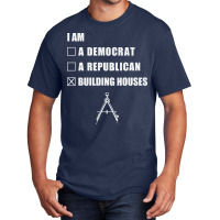 Draftsman Architecture House Civil Buildings Architect Basic T-shirt | Artistshot