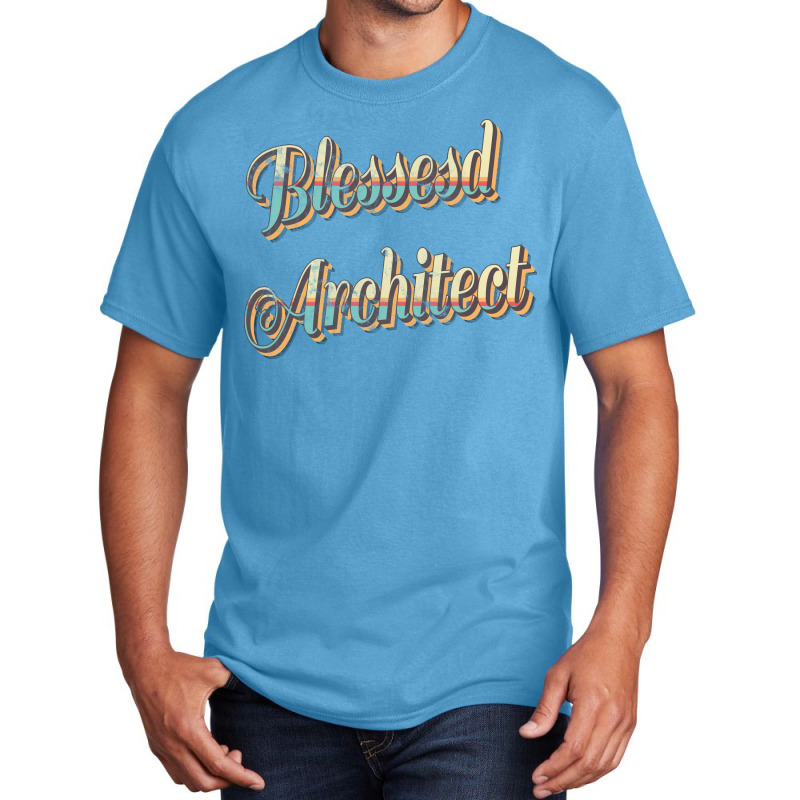 Blessed Architect Stars Basic T-shirt | Artistshot