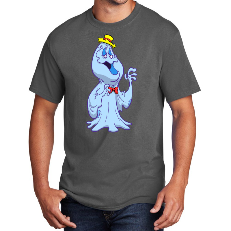 Breakfast With A Ghost Basic T-shirt by kamposdaroldl | Artistshot