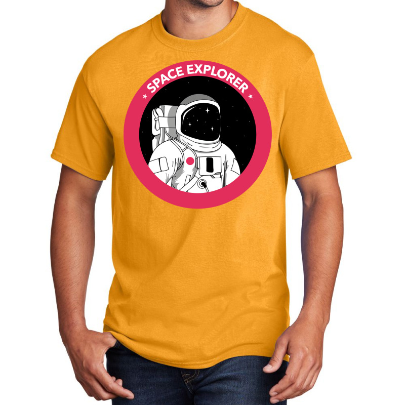 Space Explorer Trending Basic T-shirt by chafkiabeidv | Artistshot