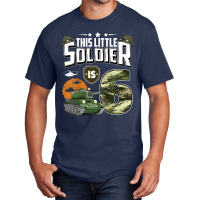 Kids 6 Year Old Soldier 6th Birthday Military Themed Camo Boys T Shirt Basic T-shirt | Artistshot