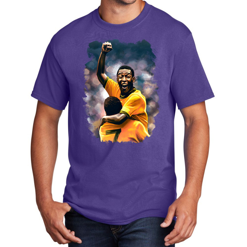 Pelé Rip 2022 Brazil Basic T-shirt by deonelarmonyx | Artistshot