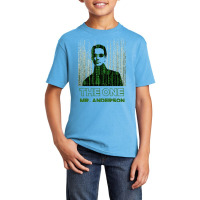 Limited Edition Matrix The One - Mr. Anderson Basic Youth T-shirt | Artistshot