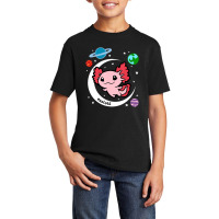 Artistshort Trending Cute Axolotl Lover Funny Space Salamander Astron Basic Youth T-shirt | Artistshot