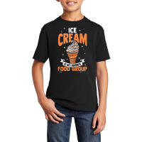 Ice Cream Is My Favorite Food Group Ice Cream Basic Youth T-shirt | Artistshot