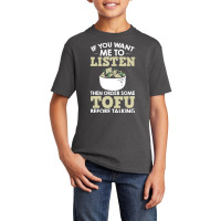 Tofu Maker Tofu Dessert Tofu Lover Tofu Clothing Tofu Food Basic Youth T-shirt | Artistshot