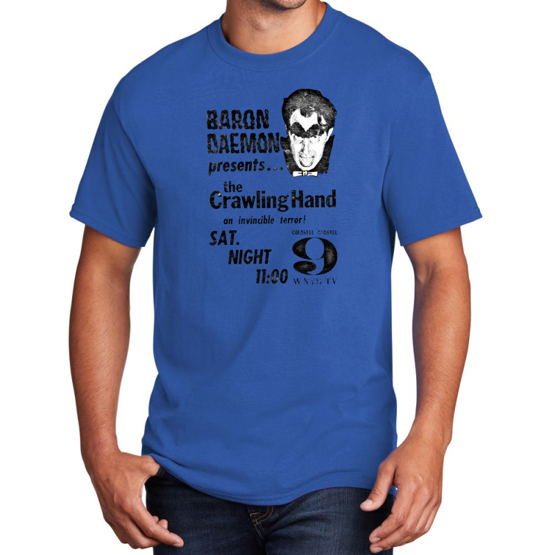 The Crawling Hand Basic T-shirt by rayangid | Artistshot