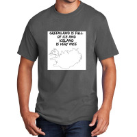 Greenland Is Full Of Ice And Iceland Is Very Nice11 Basic T-shirt | Artistshot