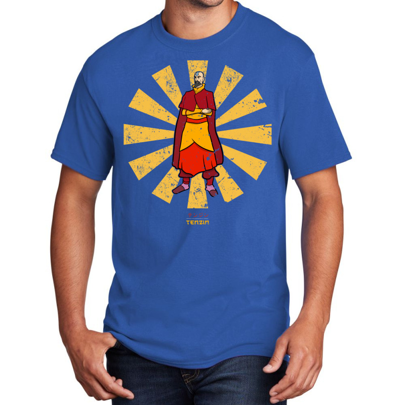 Tenzin Retro Japanese Avatar Basic T-shirt | Artistshot