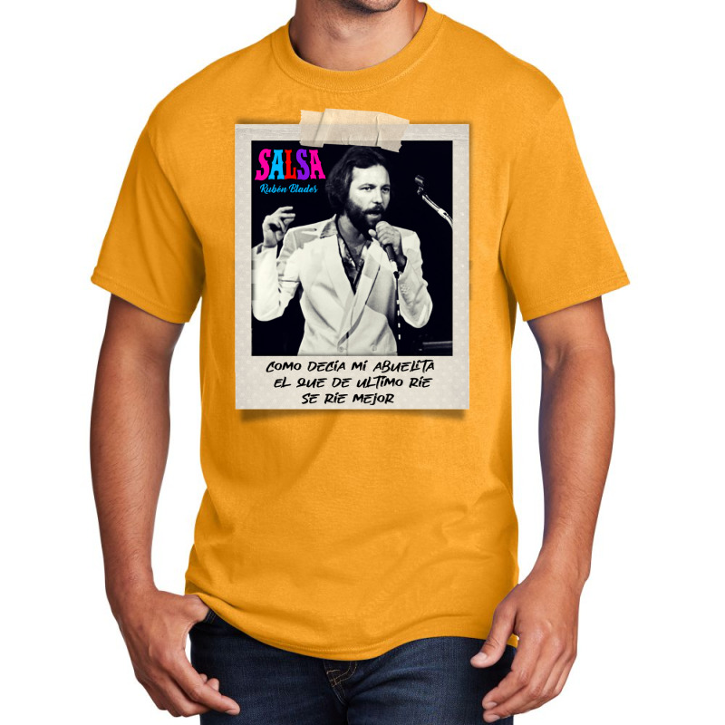 Ruben Blades Decisiones Basic T-shirt by vilykinuef | Artistshot