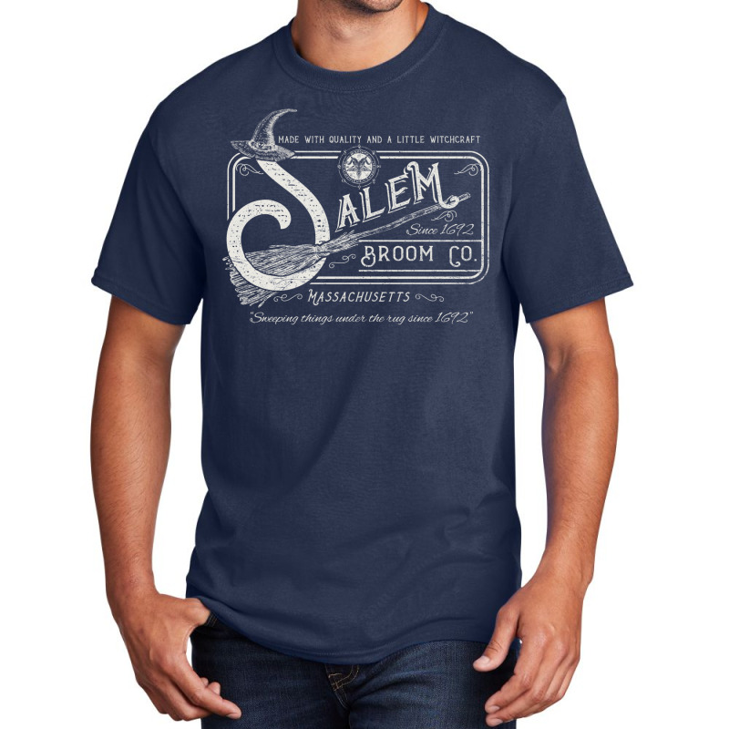 Salem Broom Company Basic T-shirt by vilykinuef | Artistshot