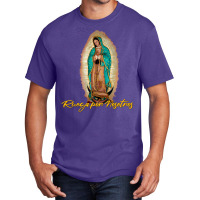 Virgen De Guadalupe Ruega Por Nosotros Basic T-shirt | Artistshot