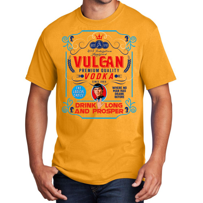 Vulcan Vodka Lts Basic T-shirt | Artistshot