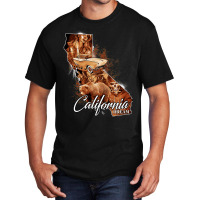 Los Angeles Cali Collage Basic T-shirt | Artistshot