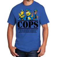 Cops Filmed On Location Basic T-shirt | Artistshot