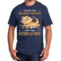 Sorry My Bearded Dragon Ate My Homework 31 Basic T-shirt | Artistshot