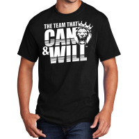 Can & Will™ Basic T-shirt | Artistshot