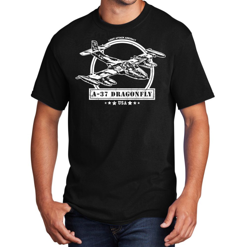 A 37 Dragonfly Aircraft Basic T-shirt by ruprairosittp | Artistshot