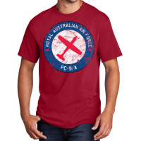 Royal Australian Air Force Pc 9a Airplane Vintage Basic T-shirt | Artistshot