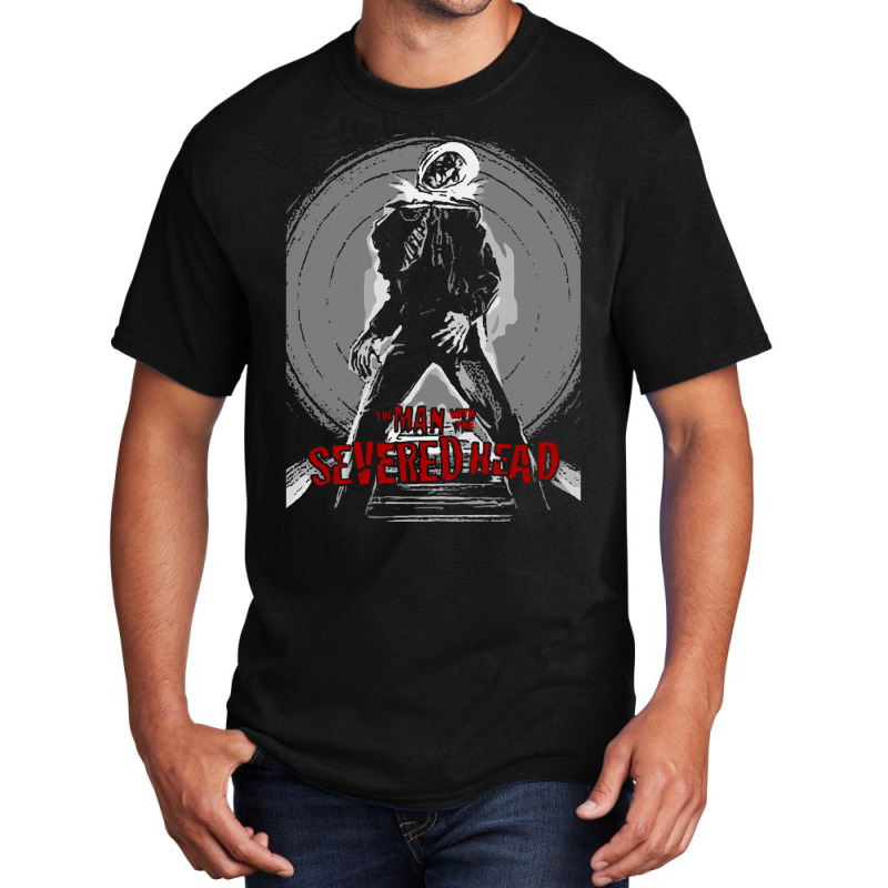 Severed Head 1 Basic T-shirt by enzycahojen | Artistshot