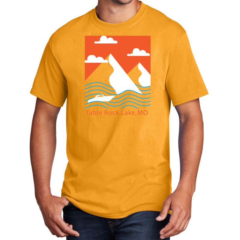 Table Rock Lake Mo Basic T-shirt by Alexsmith | Artistshot