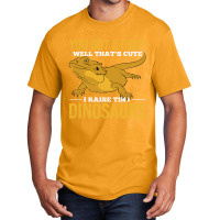 Tiny Dinosaurs Animal Pet Owner Reptile Funny Bearded Dragon Basic T-shirt | Artistshot