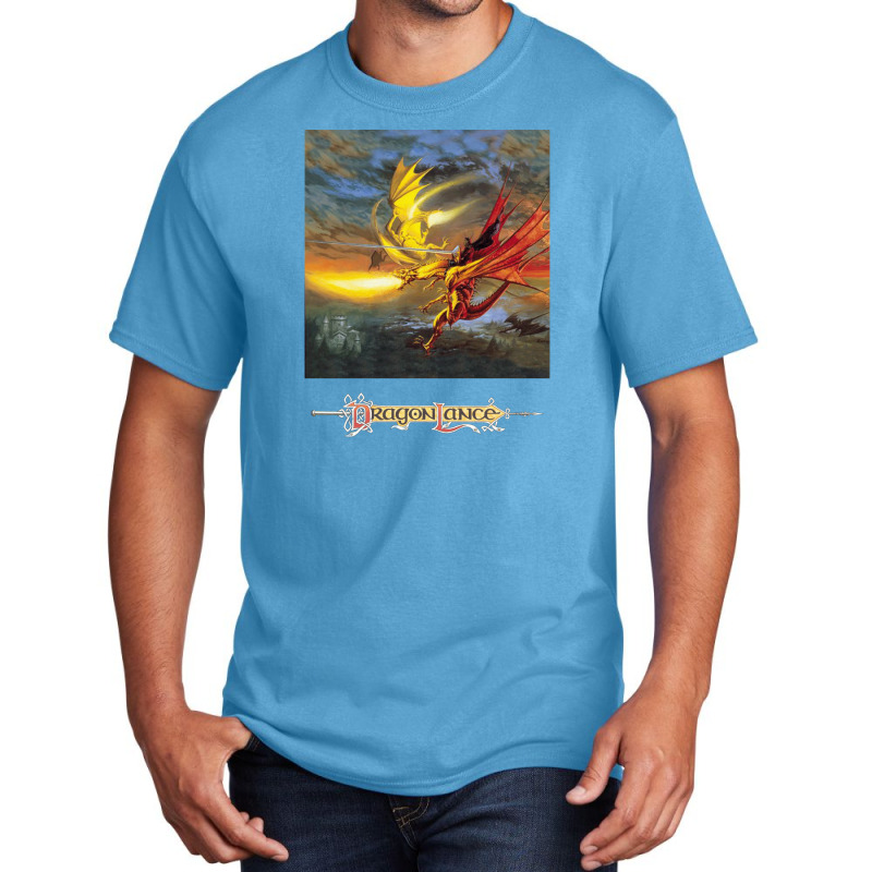 Dragonlance Legend Of Huma Artwork 1 Basic T-shirt by JamesLong | Artistshot