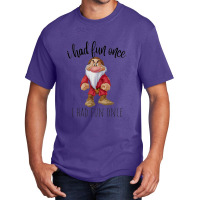 Snow Cartoon Quotes Meme Basic T-shirt | Artistshot