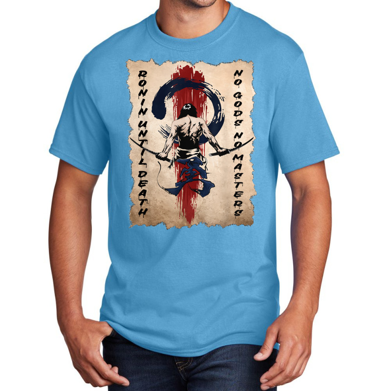 Samurai Warrior3 Basic T-shirt by rakhamaddixm | Artistshot