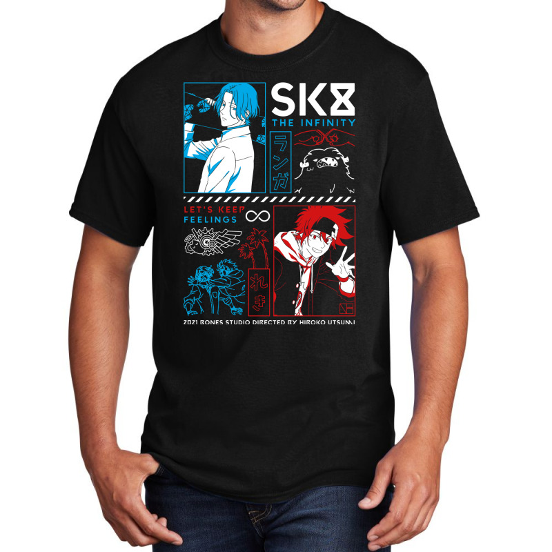 Sk8 The Infinity Basic T-shirt by rakhamaddixm | Artistshot