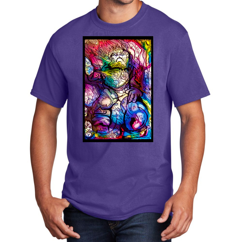 Space Ape Basic T-shirt by rakhamaddixm | Artistshot