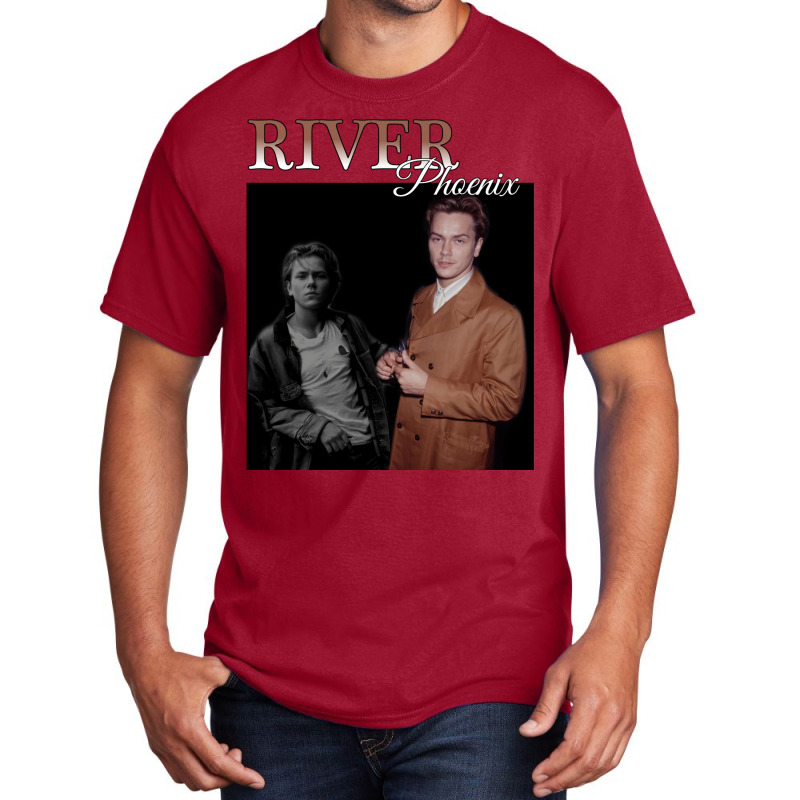 River Phoenix Basic T-shirt | Artistshot