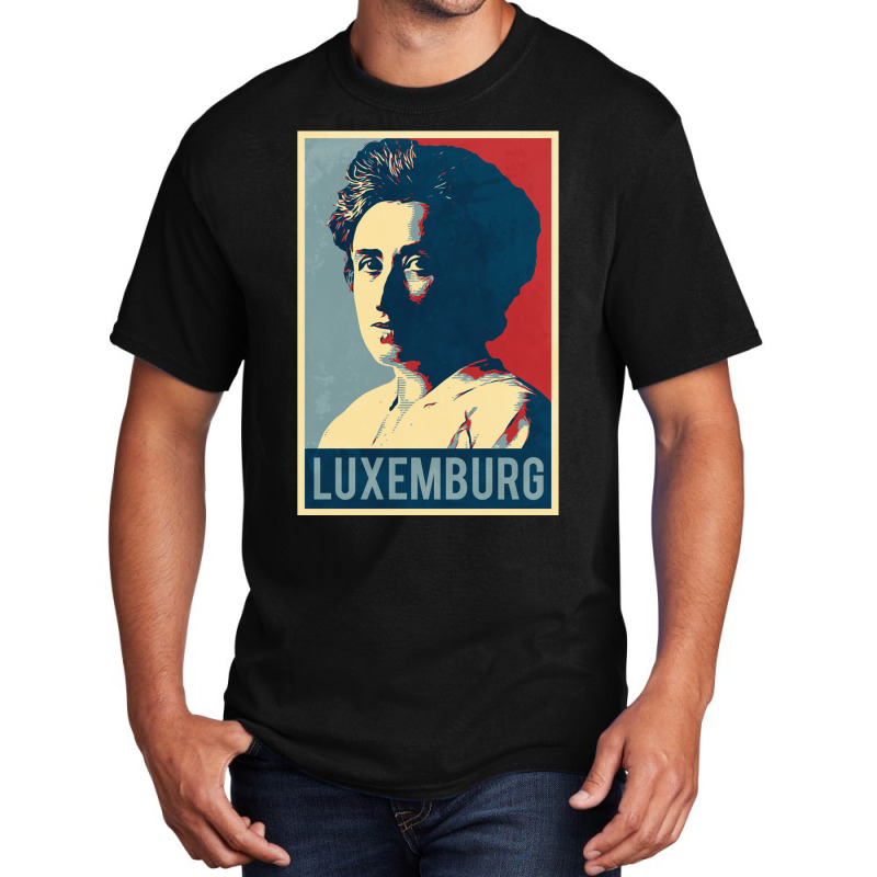 Rosa Luxemburg 1 Basic T-shirt | Artistshot