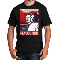 Rosa Luxemburg And Karl Liebknecht Basic T-shirt | Artistshot