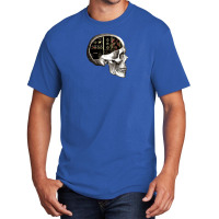 Analog Modular Synthesizer Skull For Synth Nerd Basic T-shirt | Artistshot