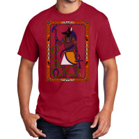 Anubis   Colour   Egyptian Art Basic T-shirt | Artistshot