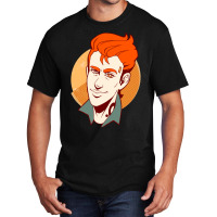 Atlas Rhys  In Warm Colors  Borderlands Fan Art Basic T-shirt | Artistshot