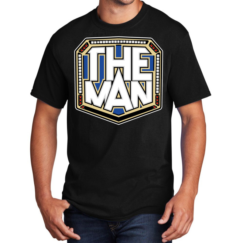 The Man Basic T-shirt by daiktumlinay | Artistshot