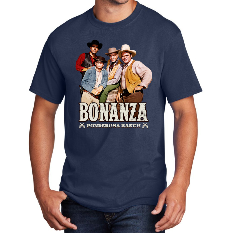 Bonanza  Ponderosa Ranch Basic T-shirt | Artistshot