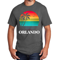 Limited Edition Orlando Florida Vacation Beach Island Family Group Basic T-shirt | Artistshot