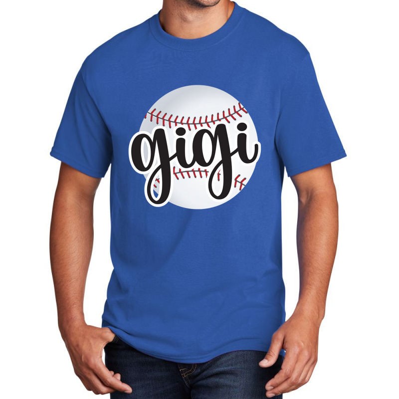 Baseball Gigi Baseball Fan Proud Baseball Grandma Gigi Basic T-shirt by Irena D Good | Artistshot