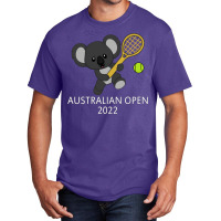 Funny Koala Tennis Australian Open Basic T-shirt | Artistshot