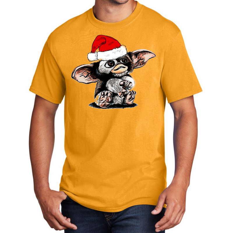 Gizmo Xmas Basic T-shirt by djimadejmek9 | Artistshot