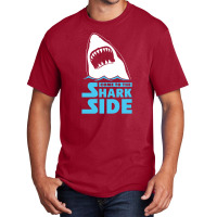 Come To The Shark Side Basic T-shirt | Artistshot