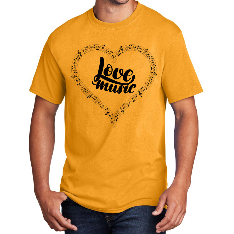 Trending Love Music (2) Basic T-shirt by michealyoungerlk01 | Artistshot