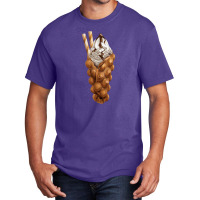 Eggette Bubble Waffle Vanilla Ice Cream Basic T-shirt | Artistshot