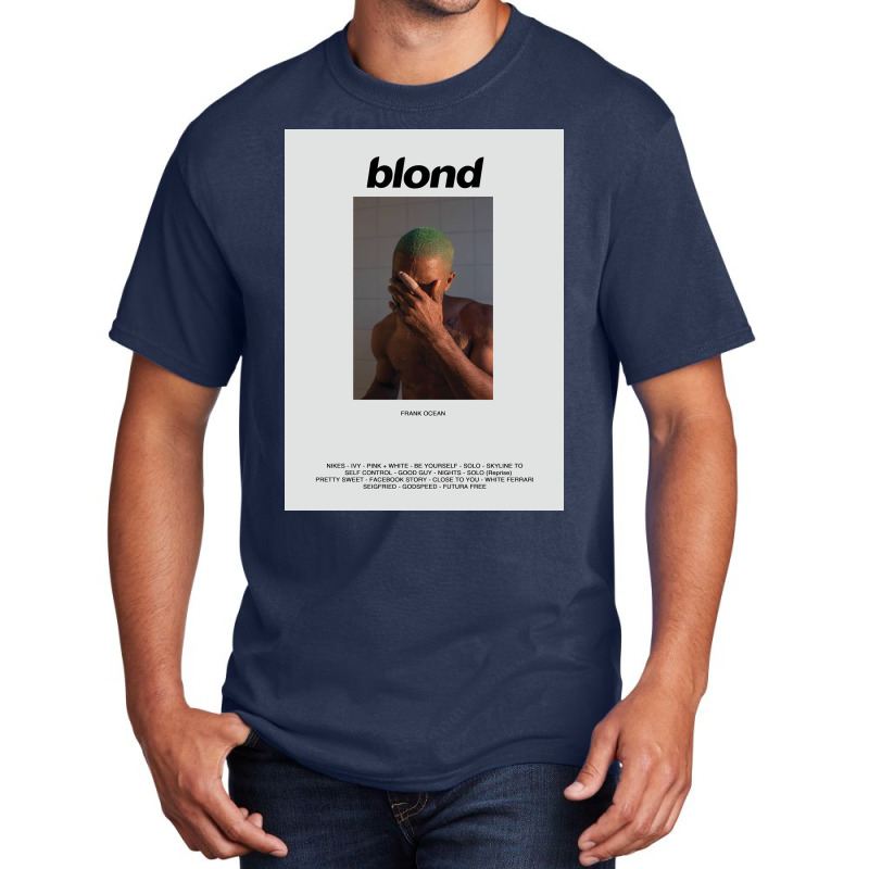 Blond Tracklist Basic T-shirt | Artistshot