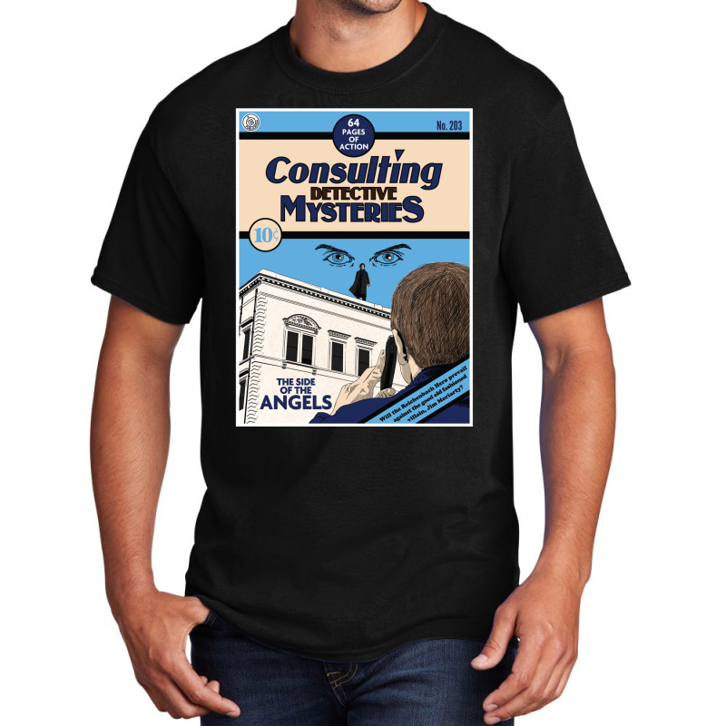 Consulting Detective Mysteries Basic T-shirt | Artistshot