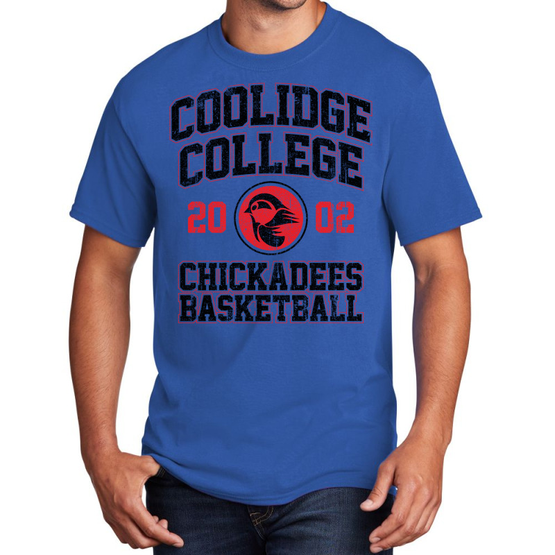 Coolidge College Chickadees Basketball   Van Wilder (variant) Basic T-shirt | Artistshot